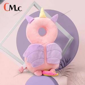 수유쿠션유아용 아기 머리 보호대 - 부드러운 낙하 방지 안전 베개, 통기성 쿠션, 어린이를 위한 귀여운 만