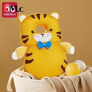 수유쿠션AIBEDILA 아기 머리 보호대 안전 패드 쿠션 만화 가을 방지 베개 받침 신생아