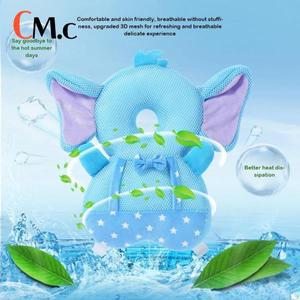 수유쿠션신형 폴리에스터 유아 머리 보호대 PP 코튼 만화 캐릭터 등 부상 방지 부드러운 쿠션 아기용