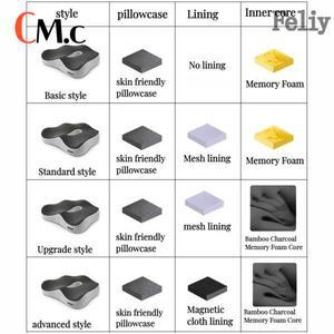 수유쿠션메모리폼 사무실 의자 쿠션, 카시트 지지대 느린 리바운드 엉덩이 베개, 마사지