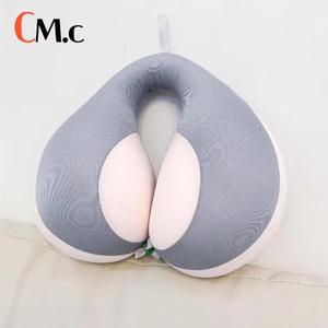 수유쿠션U자형 어린이용 카시트 고정 패드, 여행용 수면 쿠션, 목 머리 보호, 부드러운 베개, 범용