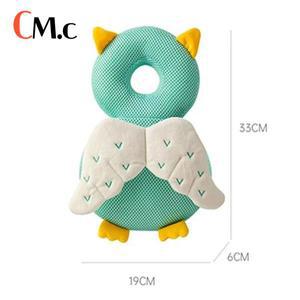 수유쿠션1-3세 유아 머리 보호대 안전 패드 쿠션 등 부상 방지 천사 벌레 만화 베개 헤드기어