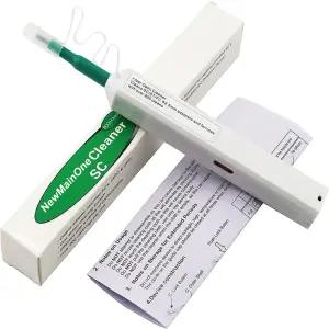 2.5mm 페룰 SC FC ST SC/APC 및 FC/APC용 광섬유 클리너 펜 800회 이상 청소 시간