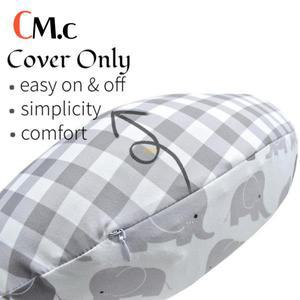 수유쿠션아기 간호 베개 커버 분리 가능한 소매 엄마 모유 쿠션 케이스 미끄러짐 통기성