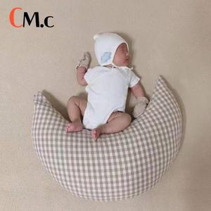 수유쿠션달모양의 포옹 쿠션 아기 베개 수 놓은 곰 패턴 코튼 던져 키즈 룸 장식