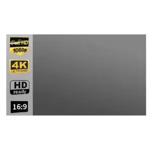 빔프로젝터 벽지 영사 빔 화면 부착식 스크린 120인치 무타공 천