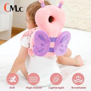 수유쿠션아기 머리 보호대 백팩 PP 코튼 충전 유아용 기어다니기 쿠션 신생아 방용