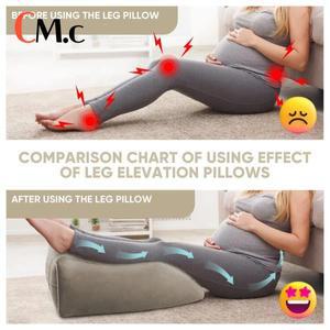 수유쿠션다리 받침 베개, 공기 주입식 쿠션 - 수면 및 독서용 혈액순환 개선 패드, 이상적인 웨지