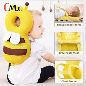 수유쿠션작은 벌 아기 머리 보호 베개 통기성 낙상 방지 모자 안전 쿠션