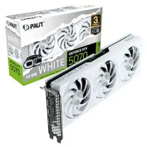 PALIT 지포스 RTX 5070 WHITE OC D7 12GB 이엠텍.~