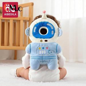 수유쿠션AIBEDILA 만화 우주 비행사 아기 안티-폴 패드 백 프로텍터 베개 신생아 안전 보호 쿠션