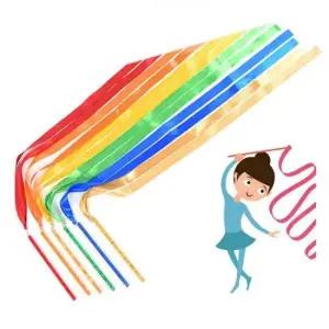 리듬감 리듬체조놀이 리본세트 6색 표현력 학교체육