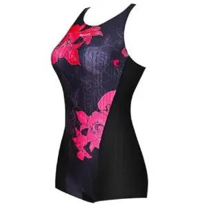 수영강습수영복 수영장 숏1부 여성수영복 U백 040