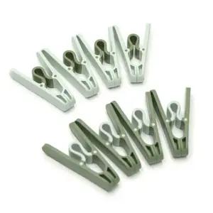 빨래집게 그린 8P 고정집게 옷걸이집게 양말빨래집게