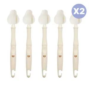 리에또 텀블러 젖꼭지 젖병솔 출산 준비물 오트밀5PX2 BNS