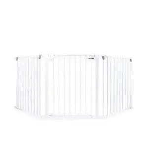 3단 기역자형 어린이집 현관안전문세트 아기칸막이 베란다 유아울타리