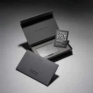 벤딕트 세이프링크 QR 메탈 주차번호판