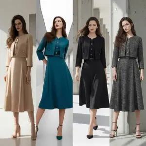 케이수 26SS 클래식 투인원 드레스 1종 KA261F0101OP