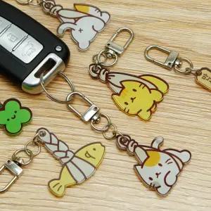 액막이 명태 고양이 행운 키링 선물 판촉물 기념품