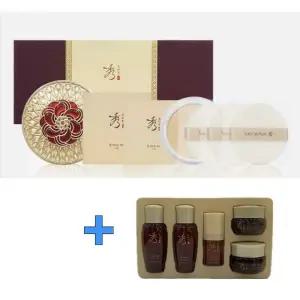 수려한 채화윤 팩트 기획(21호,23호 택)+ 발효 5종 기프트