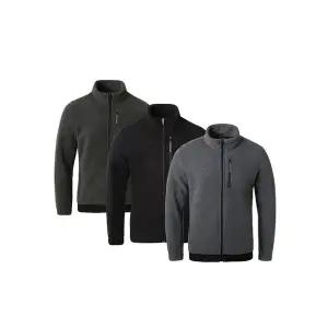 [선덜랜드]시즌특가 선덜랜드 남성 원라인 플리스 골프 점퍼 - SLM2WJP161