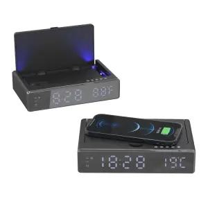 휴대폰충전기 스마트폰 충전기 겸용 UV 살균기 / 시계 온도계 ORU06