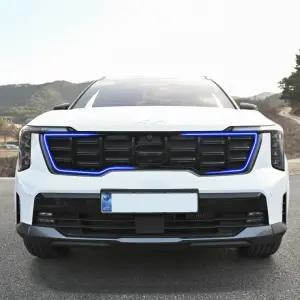 페이스리프트 방충망 쏘렌토 튜닝 그릴 MQ4 상단