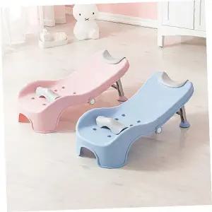 목욕 보조 의자 접이식 아기 머리 감기 받침대 욕실 샴푸 거치대 등받이 각도