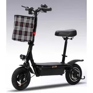 전동 킥보드 화이트 접이식 전기 좌식 48V