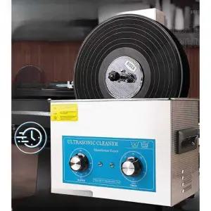 초음파 LP판 세척기 청소 원형 세척 가열 허밍그루