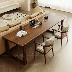 8인용식탁 테이블 카페 인테리어 원목 식탁 데스크