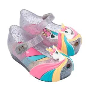 [토박스] (130-190mm) 미니멜리사 울트라걸 유니콘 베이비 클리어글리터 샌들 신발 MSKCG2TSUU11CLG