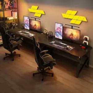 2인용 컴퓨터 책상 학생 피씨방 커플 오피스