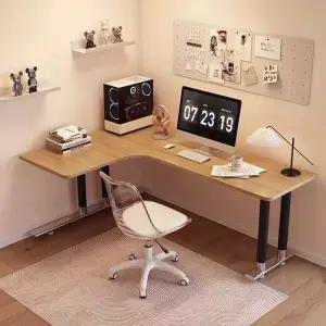 코너 책상 L자형 사무실 책장 학생 기역자 ㄱ자 원목