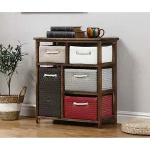 라탄서랍장 엔틱 와이드 일본식 심플 안방서랍장