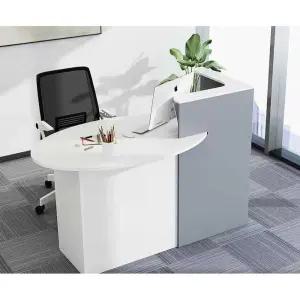 매장 카운터 책상 화이트 상담 데스크 리셉션 캐셔