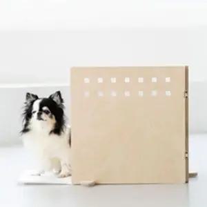 애견카페 까비 자작나무 2단형 반려동물 배변가림막 미니파티션