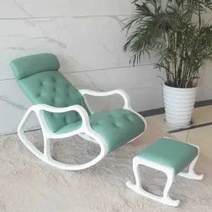 북유럽 흔들의자 스툴 흔들쇼파 1인용 스툴포함 소파