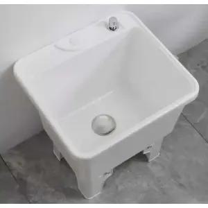 세라믹 대걸레개수대 대야 카페 사각 업소용 화장실