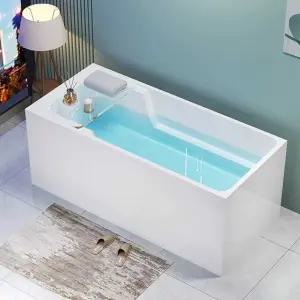 일본식 작은 욕실 침구 아크릴 화장실 심플 독립식