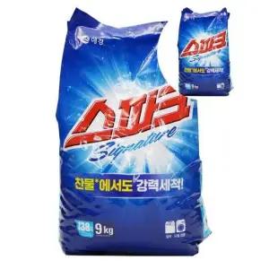 찬물 베이킹소다 세탁세제 9kg 셀프빨래방세제 세탁세제일반용