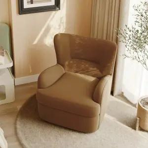 인테리어 소파 1인용 패브릭 대기실 라운드 팔걸이