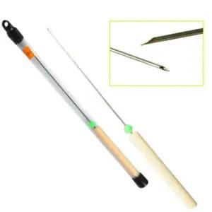 지렁이침 씨타임 원목 지렁이꽂이 지렁이 끼우기 꽂이 침