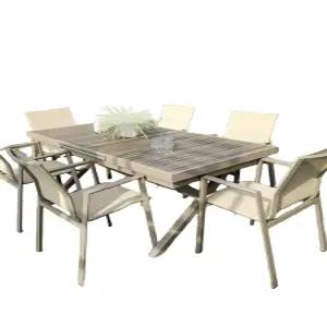 테라스 의자 야외 diy 4인 테이블 세트 다용도 가든