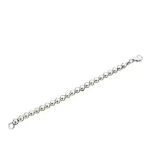 심플팔찌 (8mm) 우정팔찌 커플팔찌 실버볼팔찌 은볼팔찌 포인트팔찌