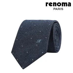 레노마 모던 올오버 네이비 남자 넥타이 VZRTR0002NY