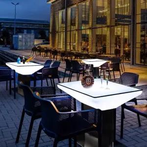 엘이디테이블 조명테이블 발코니 발광 야외 라운지 바