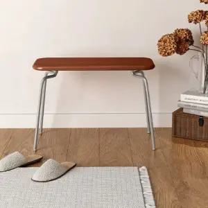 원목 실내벤치의자 일자 긴 2인 업소용 체어 테라스