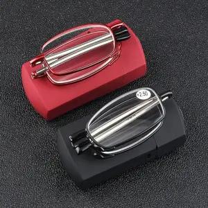 돋보기 하드케이스 블랙 접이식돋보기안경