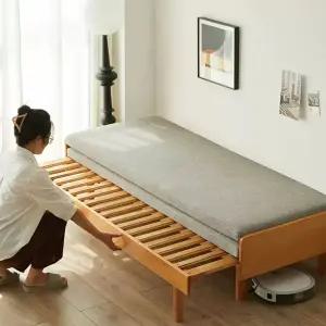 원목 침대 프레임 배드 깔판 저상형 안방 기숙사 평상